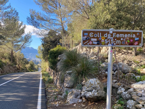 The Coll de Femenia Sign